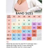 SHOWMALL Women's Plus Size Wireless Bra with Scalloped Neckline