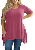 Summer Tunic Short Sleeve Swing Tee