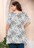 Summer Tunic Short Sleeve Swing Tee