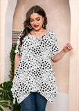 Summer Tunic Short Sleeve Swing Tee