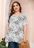 Summer Tunic Short Sleeve Swing Tee