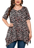 Summer Tunic Short Sleeve Swing Tee