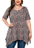Summer Tunic Short Sleeve Swing Tee