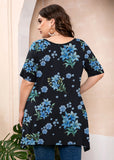 Summer Tunic Short Sleeve Swing Tee