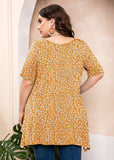 Summer Tunic Short Sleeve Swing Tee