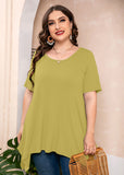 Summer Tunic Short Sleeve Swing Tee