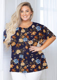Plus Size Short Sleeve Tunic