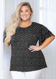 Plus Size Short Sleeve Tunic