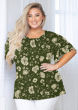 Plus Size Short Sleeve Tunic