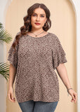 Plus Size Short Sleeve Tunic