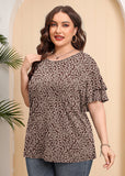 Plus Size Short Sleeve Tunic