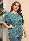 Plus Size Short Sleeve Tunic