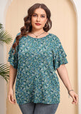Plus Size Short Sleeve Tunic