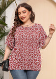 Plus Size Short Sleeve Tunic