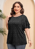 Plus Size Short Sleeve Tunic