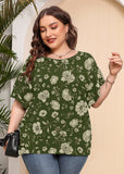 Plus Size Short Sleeve Tunic