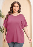 Plus Size Short Sleeve Tunic