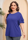 Plus Size Short Sleeve Tunic