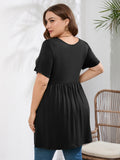 SHOWMALL Women's Plus Size Tunic Tops to Wear with Leggings Flowy Babydoll Shirts Blouses for Women Work & Casual