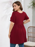 SHOWMALL Women's Plus Size Tunic Tops to Wear with Leggings Flowy Babydoll Shirts Blouses for Women Work & Casual