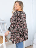 Women's Plus Size Tunic Top Long Sleeves, Scoop Neck Blouse, Asymmetrical Sharkbite Hem Shirts, Soft Stretchy, Great with Leggings