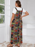 SHOWMALL Women’s Plus Jumpsuits Summer Boho Casual Wide Leg Overalls