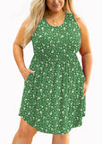 Casual Babydoll Sleeveless Dress