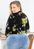 SHOWMALL Bolero Plus Size Women 3/4 Sleeve Lightweight Open Front Knit Cropped Bolero Shrug Cardigan Sweater Coat Tops for Evening dresses