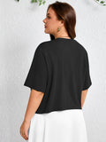 SHOWMALL Womens Plus Cropped Cardigan Open Front Shrug for Dresses Lightweight Bolero for Summer