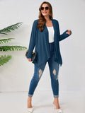 SHOWMALL Plus Size Lightweight Long Sleeve Cardigan for Women
