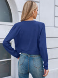 Chiclily Cropped Cardigan Sweaters for Women Long Sleeve Button Down Open Front Knit Bolero Shrugs