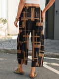 Chiclily Women's High Waisted Palazzo Pants Casual Loose Wide Leg Trousers with Pockets Drawstring Flowy Pants