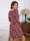 Chiclily Women's Long Sleeve Casual Dress Large Tunic Dress Loose T-Shirt Dress with Pockets