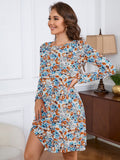 Chiclily Women's Long Sleeve Casual Dress Large Tunic Dress Loose T-Shirt Dress with Pockets