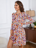 Chiclily Women's Long Sleeve Casual Dress Large Tunic Dress Loose T-Shirt Dress with Pockets