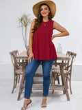 SHOWMALL Women's Plus Tank Tops Beach Sleeveless Tunics