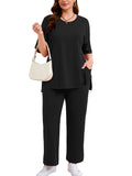 SHOWMALL Women's Plus outfit Sets