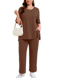 SHOWMALL Women's Plus outfit Sets