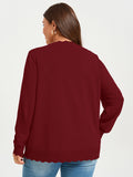 SHOWMALL Plus Size Cardigan Sweaters for Women Lightweight Fall Outfits Long Sleeve Button Down Knit Shrugs