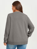 SHOWMALL Plus Size Cardigan Sweaters for Women Lightweight Fall Outfits Long Sleeve Button Down Knit Shrugs
