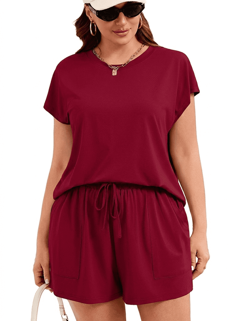 SHOWMALL Women's Plus outfit Sets