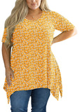 Summer Tunic Short Sleeve Swing Tee