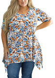 Summer Tunic Short Sleeve Swing Tee