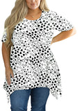 Summer Tunic Short Sleeve Swing Tee