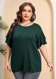 Plus Size Short Sleeve Tunic