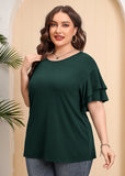 Plus Size Short Sleeve Tunic