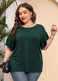 Plus Size Short Sleeve Tunic