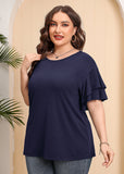 Plus Size Short Sleeve Tunic