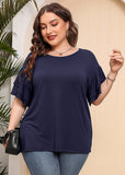 Plus Size Short Sleeve Tunic