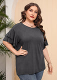 Plus Size Short Sleeve Tunic